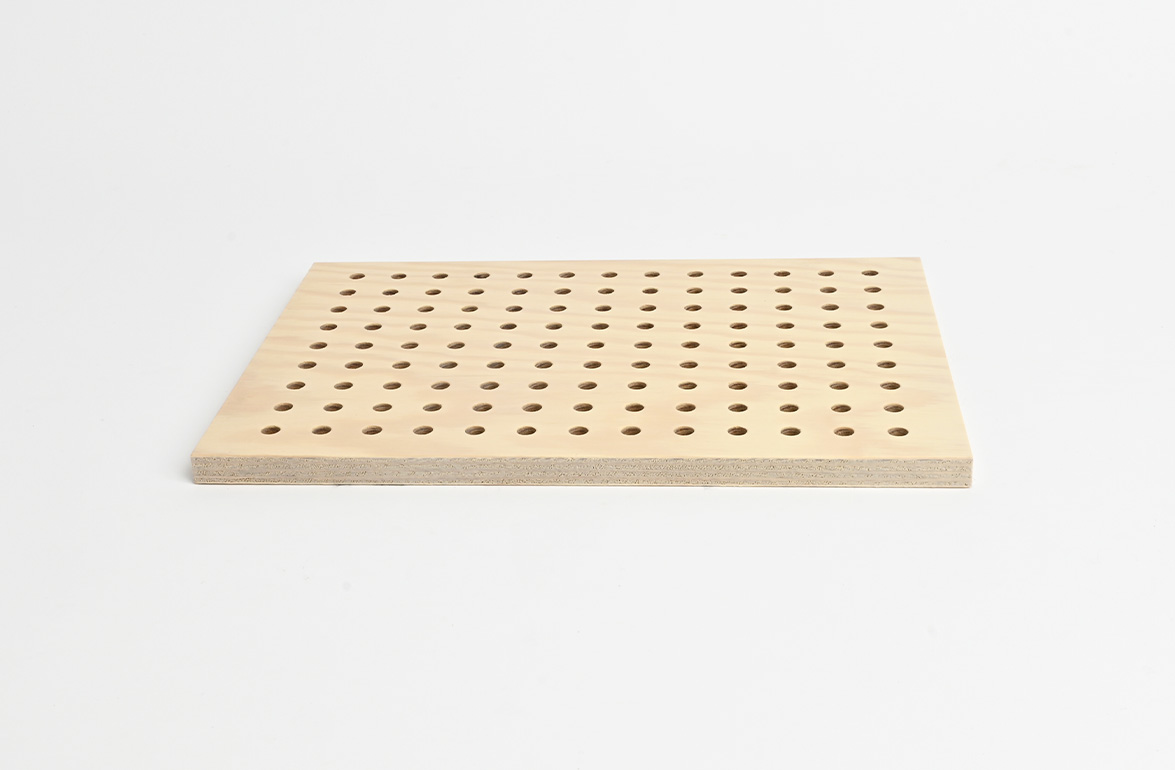 Keflico Design Panel SONO, Farvet, skrællet fyr, 100% PEFC